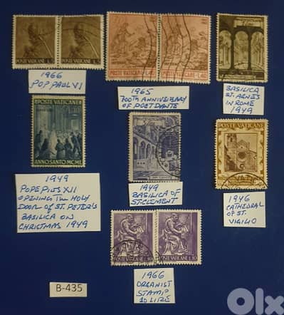 Germany Reich Nazi Hitler Lot# B-435 set of 10 stamps