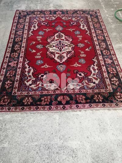 سجاد عجمي كاشان قديم بحالة جيدة