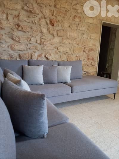 L shape modern sofa