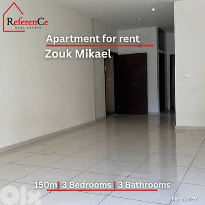 Prime location apartment Zouk Mikale شقة في موقع رئيسي في زوق مكايل