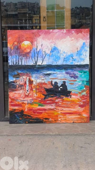 لوحة رسم زيتي روسيّة