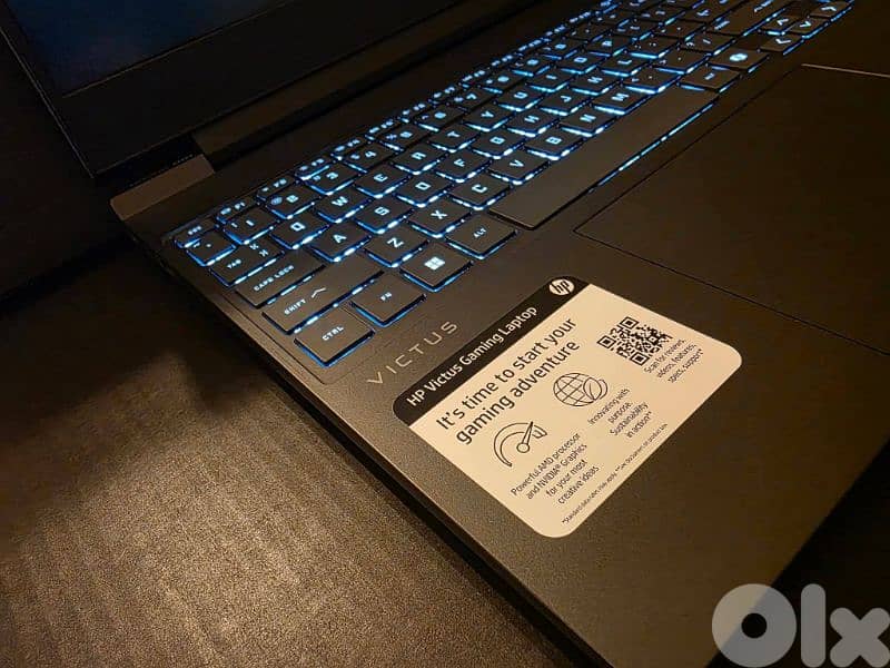 BRAND NEW OPEN BOX HP VICTUS RYZEN 7 7445HS WITH RTX 4050 6G DEDICATED 1