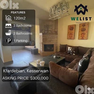 120sqm Chalet Duplex for sale in Plateaux du Mzaar - Kfardebian