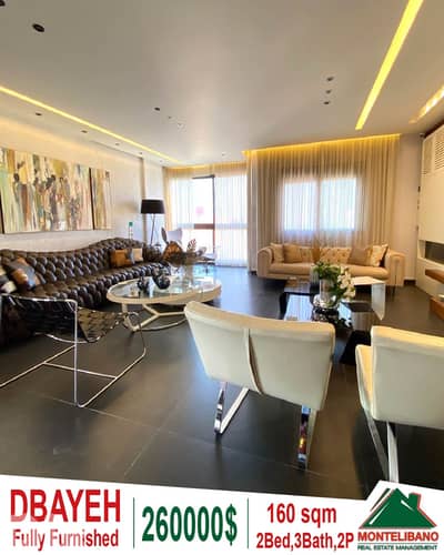 160 sqm Apartment For Sale in Dbayeh ضبية with View