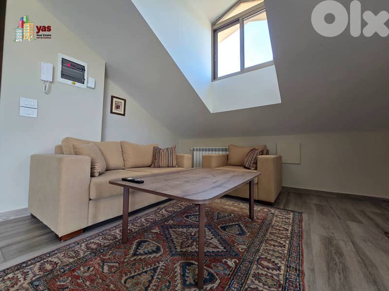Kfardebian 80m2 | Furnished Chalet | Brand New | Mountain View | DA 7