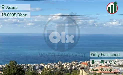 Fully Furnished And Decorated Apartment For Rent In Adma!!