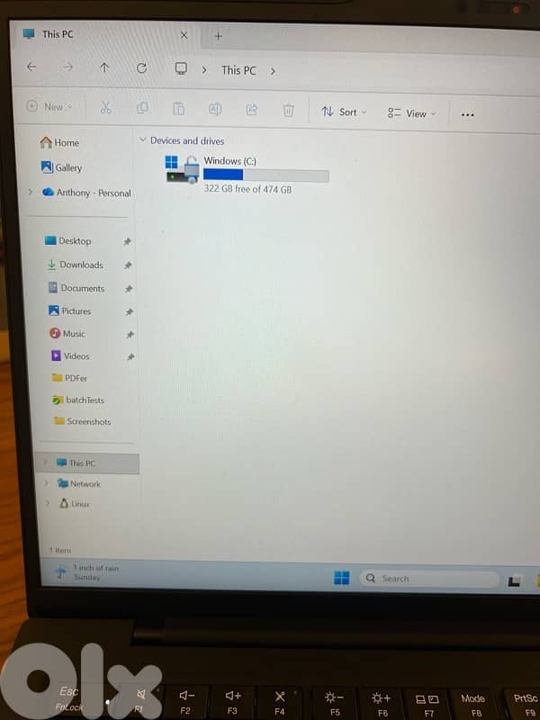 Lenovo x1 carbon gen 12 - barely used 3