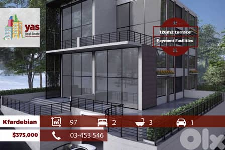 Kfardebian 97m2 | 126m2 Terrace | Under Construction | DA