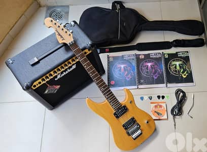  Complete Electric Guitar Setup – Like New Condition