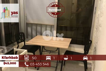 Kfarhbab 50m2 | Furnished Chalet |  Prime Location | IV