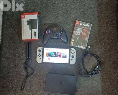 nintendo switch 1 oled used like new