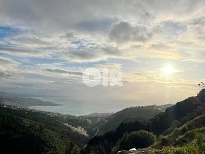 922 SQM Land in Kfour, Keserwan with a Stunning Sea View
