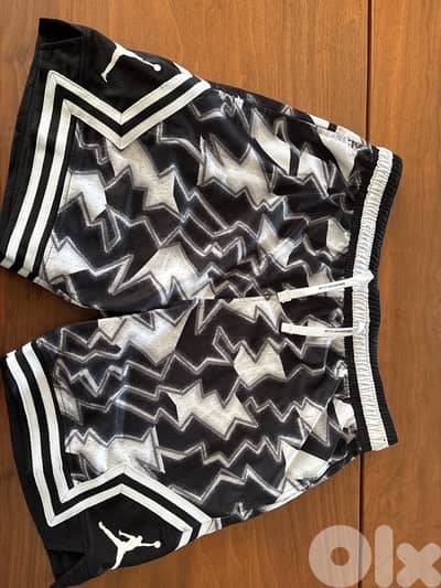 Air Jordan Jumpman Black & White Graphic Basketball Shorts