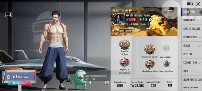 pubg metro only player account