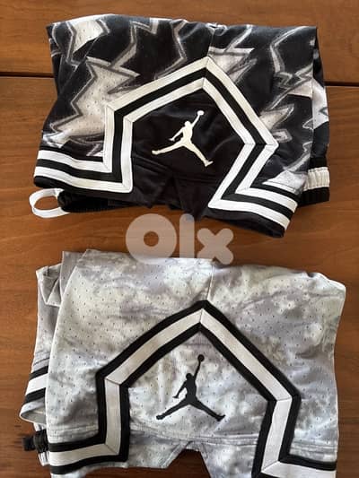 Air Jordan Jumpman Reversible Black & White Mesh Basketball Shorts