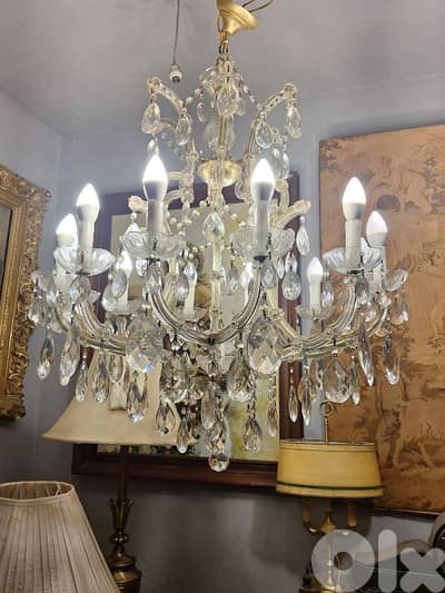 marie theresa large cyrstal chandelier