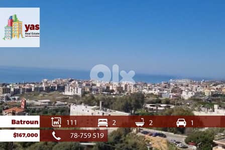 Batroun 111m2 | Astonishing View | Prime Location | Catch | MCH