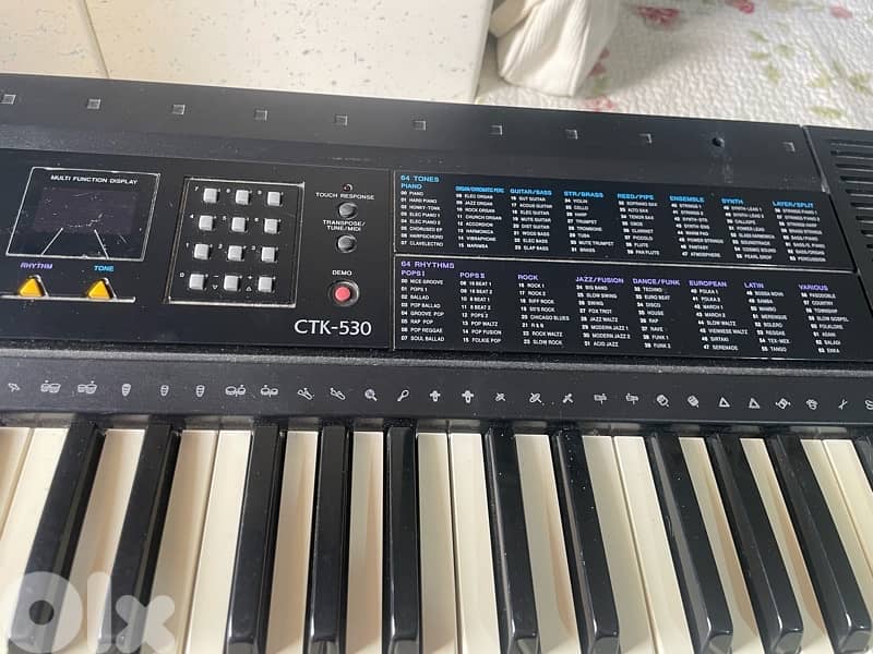 Casio CTK-530 Keyboard with Stand 3