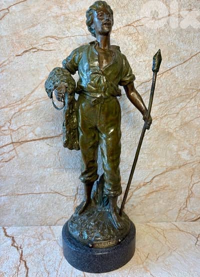 bronze statue