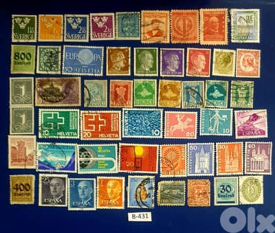 Germany Reich Nazi Hitler 50+ stamps since 1930's # B-431