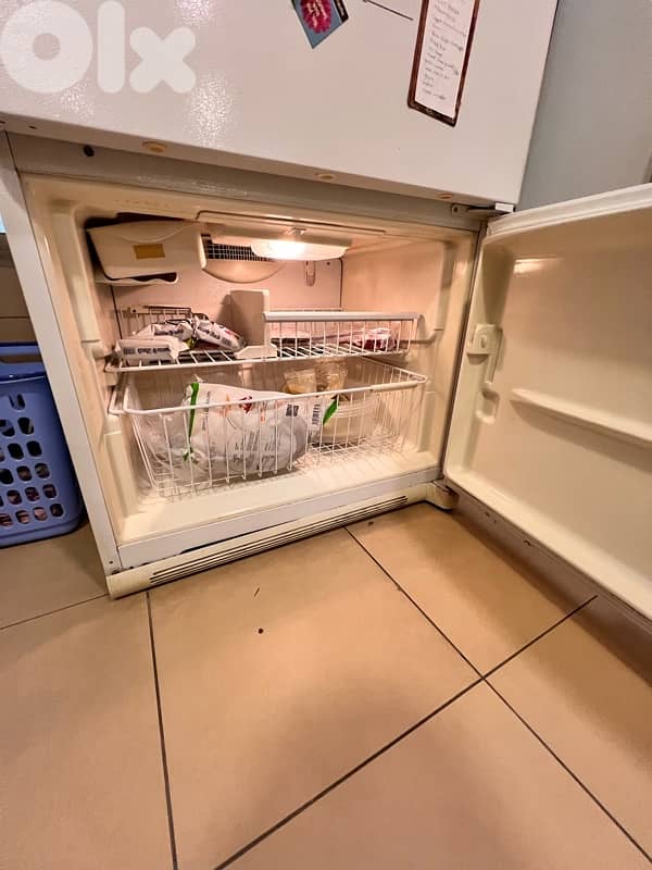 Refrigerator with Freezer – Good Condition – $150 1
