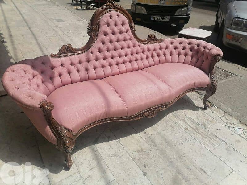 french louis xvi massif wood sofa 1