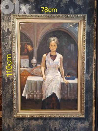 large european oilpainting