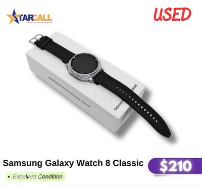 Samsung Galaxy watch 8  classic