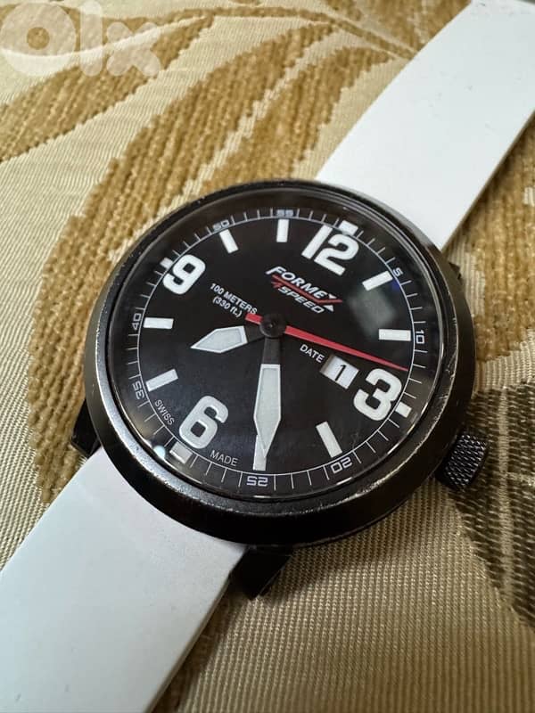 FORMEX 4SPEED  SWITZERLAND SWISS MADE ORIGINAL SAPPHIRE CRYSTAL 44MM 6
