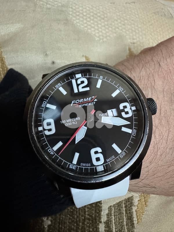 FORMEX 4SPEED  SWITZERLAND SWISS MADE ORIGINAL SAPPHIRE CRYSTAL 44MM 8