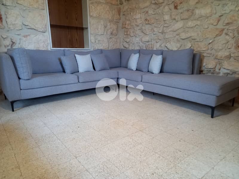 L Shape Modern Sofa 8