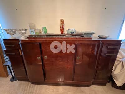 Buffet de style art-déco en bois