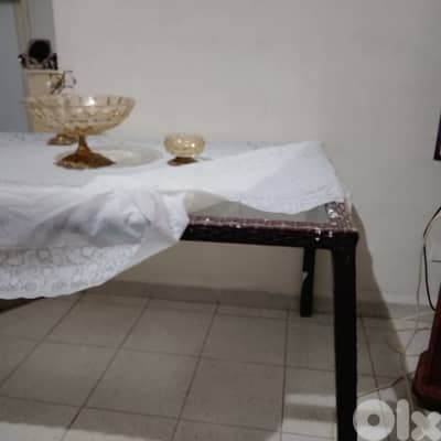 طاولة الحدائق مع 6 كراسي