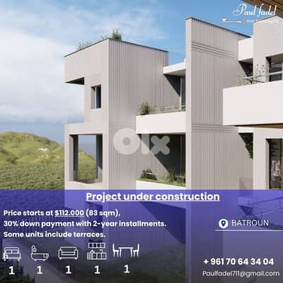 new project under construction  with payment facilities!!