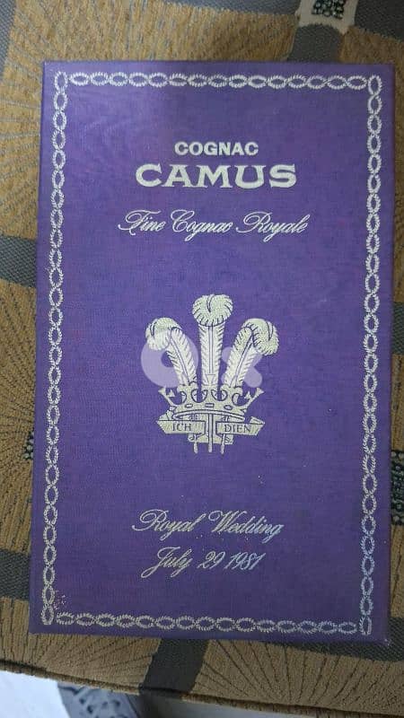 the royal wedding cognac camus not opened 1