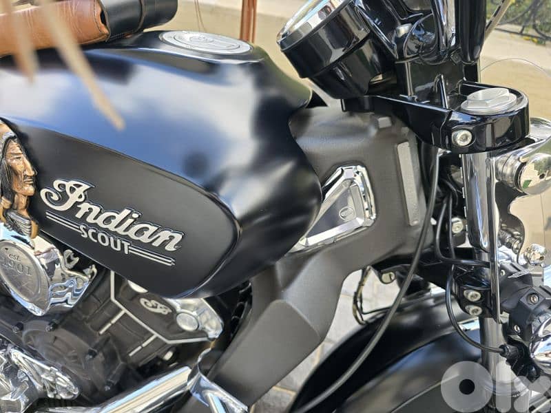 2016 Indian Scout — Fully Customized — 8,300 km 3