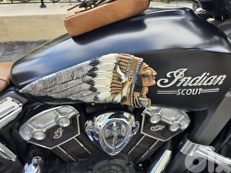 2016 Indian Scout — Fully Customized — 8,300 km 4