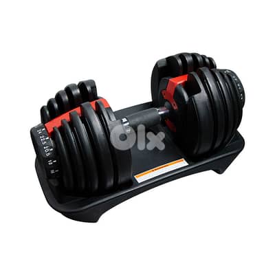 Used adjustable dumbbell