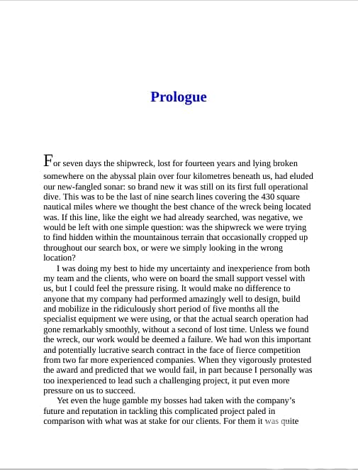 The Shipwreck Hunter By DAVID L. MEARNS (eBook) 4