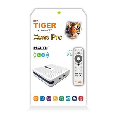 tv box TIGER XONE PRO 4K IPTV FOREVER