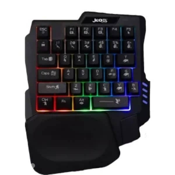 JEDEL K601 One Handed Keyboard 35 Keys 6