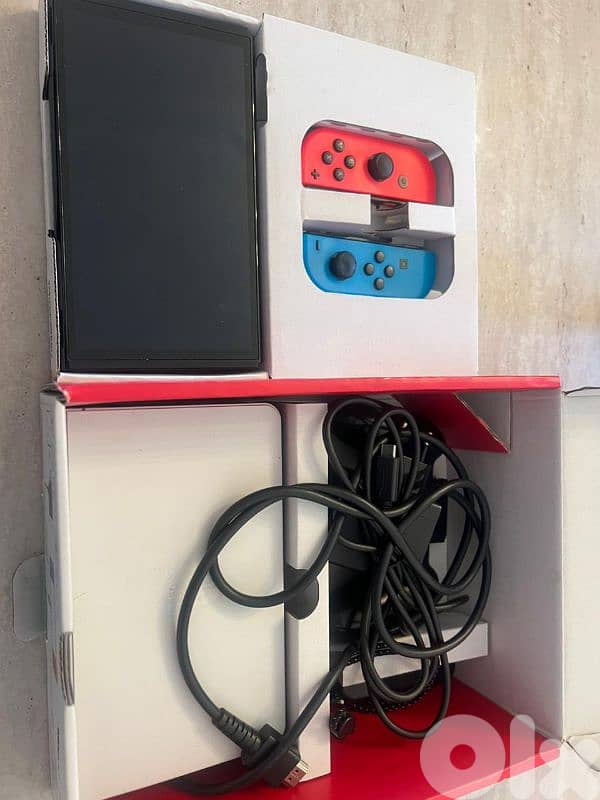 Switch oled super clean 1