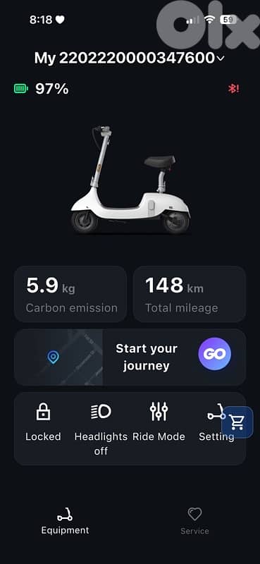 Electric Scooter OKAI good condition 2