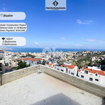 Apartment for sale in Bsalim شقة للبيع في بصاليم