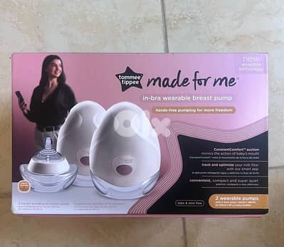 Tommee Tippee In-Bra Wearable Breast Pump + breast milk storage bags