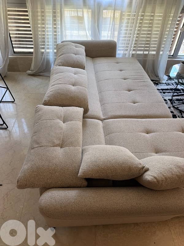 L corner sofa bed 3
