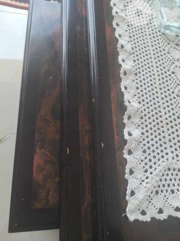 one sofa bed + 2 chairs fer forgé 1 extra sofa,3 tables good condition 4