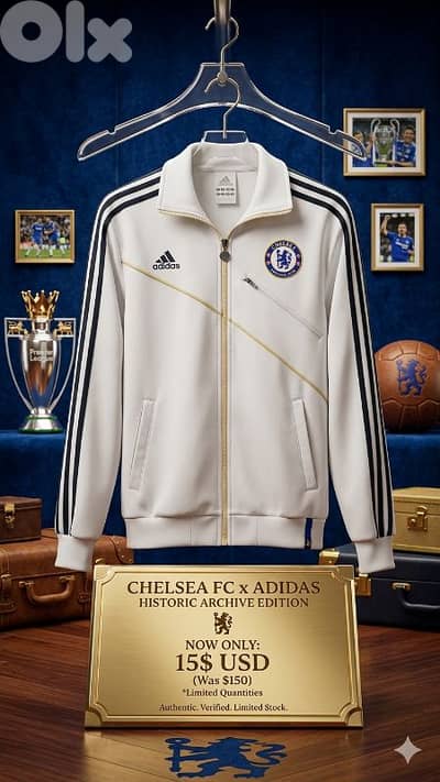 Adidas chelsea fc jacket