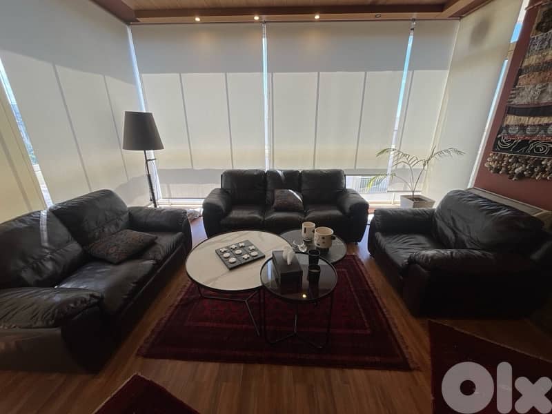 leather living room 1