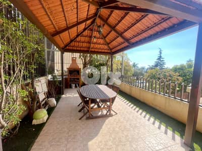 270 SQM Semi-Furnished Apartment in Kfarhbab + View & 150SQM TERRACE